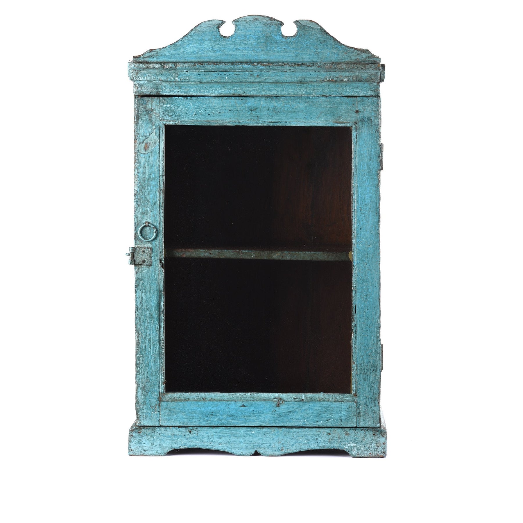 Painted Wall Cabinet From Gujarat - Ca 1930's