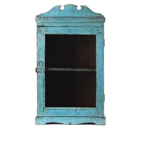 Painted Wall Cabinet From Gujarat - Ca 1930's