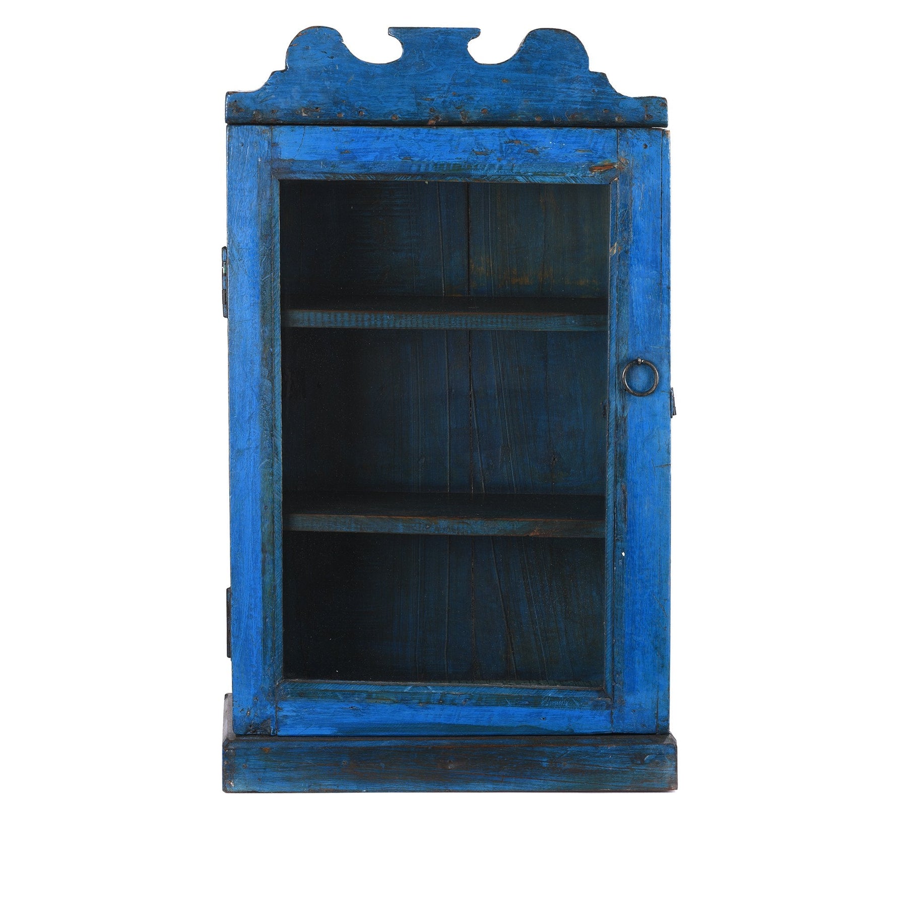 Painted Wall Cabinet From Gujarat - Ca 1930's