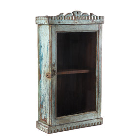 Painted Wall Cabinet From Gujarat - Ca 1930's