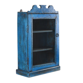 Painted Wall Cabinet From Gujarat - Ca 1930's